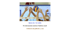 Desktop Screenshot of pallavolo.com
