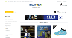 Desktop Screenshot of pallavolo.it
